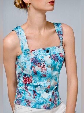 White House Black Market Summer Top, Bodice, Halter, NWT, Size 6